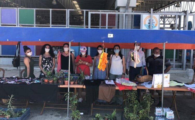  CTP Kadın Örgütü, Asya bebek için Perşembe pazarında stant kurdu
