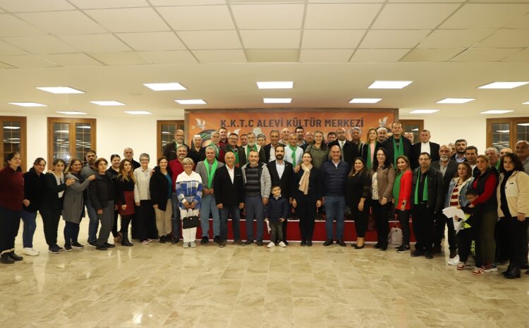  CTP’nin Lefkoşa adayları, Alevi Kültür Merkezi’ni ziyaret etti