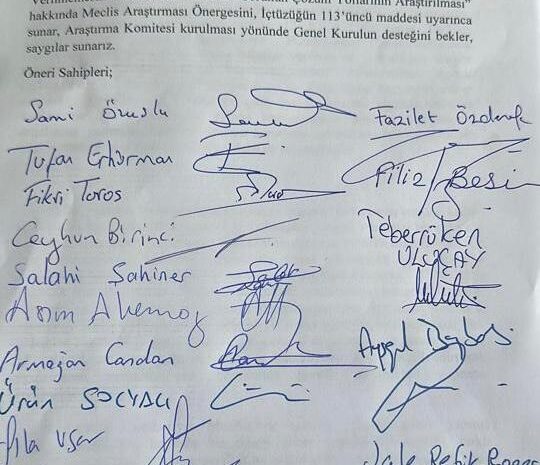  Türkiye’ye girişi yasaklanan yurttaşlar için Araştırma Komitesi kurulması önergesi sunuldu