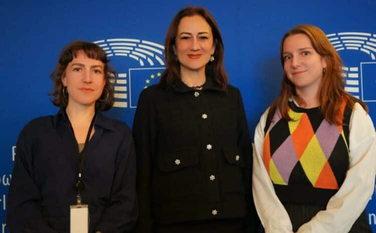  CTP Kadın Örgütü Brüksel’de Yeşiller Grubu ile görüştü