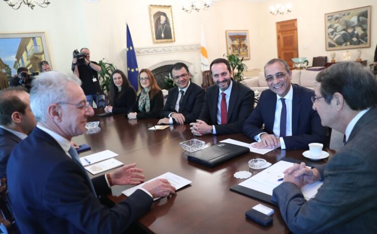  CTP Kıbrıs Çalışma Grubu, Kıbrıslı Rum lider Anastasiadis ile görüştü