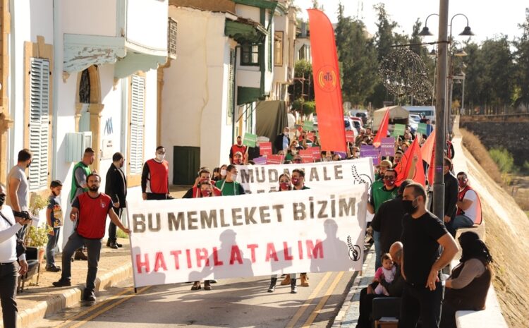  CTP’li gençler, “Barış ve Demokrasi” taleplerini haykırdı