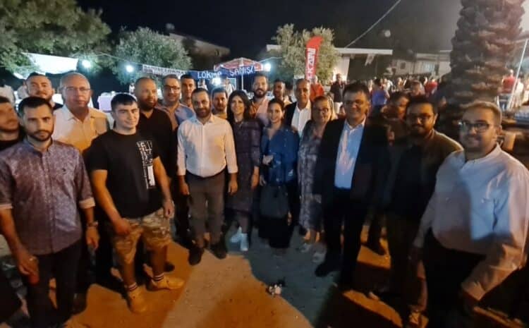  CTP, Girne’de Zeytin Festivali’ne katıldı