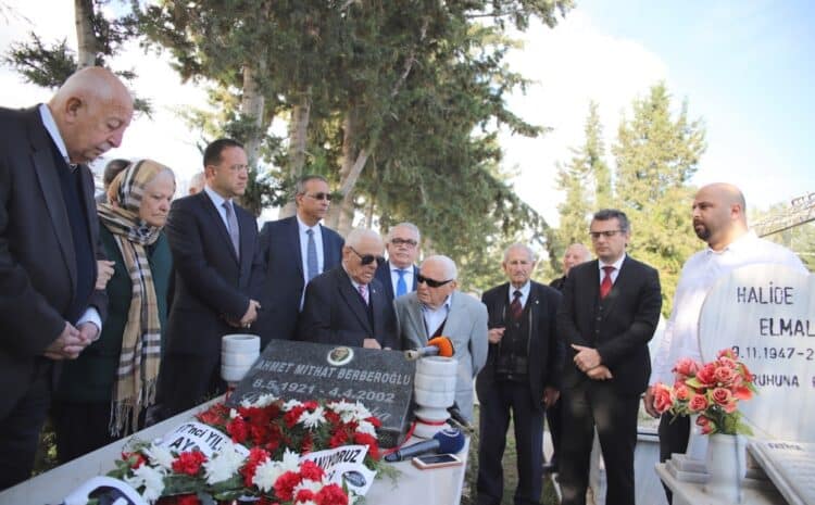  CTP’nin kurucu genel başkanı Ahmet Mithat Berberoğlu anıldı