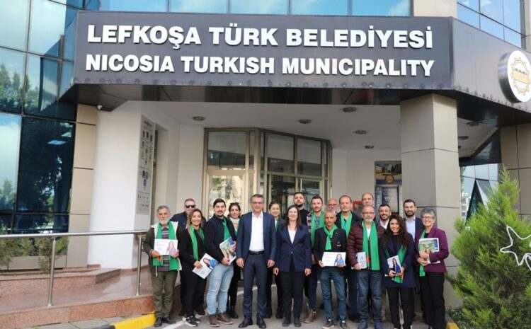  Sıla Usar İncirli, Lefkoşa Türk Belediyesi’ni ziyaret etti
