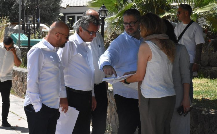  Erhürman, Girne Belediyesi’nin yeni projelerini yerinde inceledi