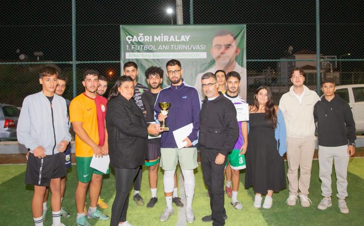  Çağrı Miralay 1’inci Futbol Anı Turnuvası gerçekleştirildi