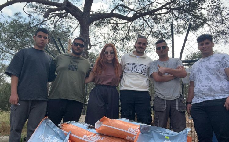  CTP Gençlik Örgütü Girne İlçesi’nden barınaklara mama desteği: