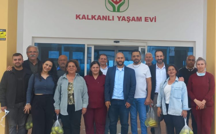  CTP Güzelyurt İlçesi’nden Kalkanlı Yaşam Evi’ne ziyaret