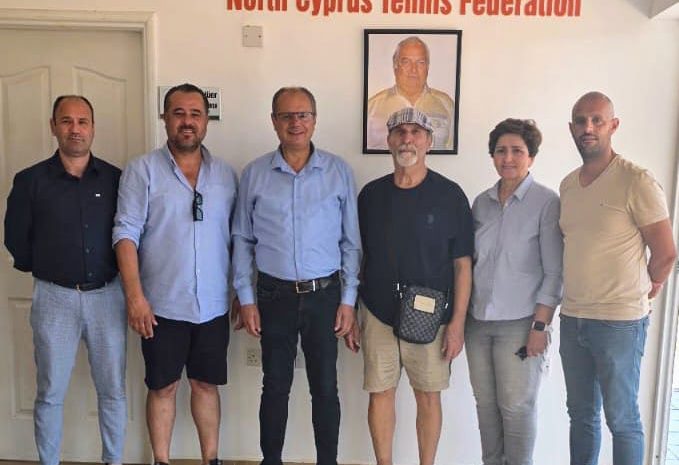  CTP Spor Komitesi’nden Tenis Federasyonu’na ziyaret