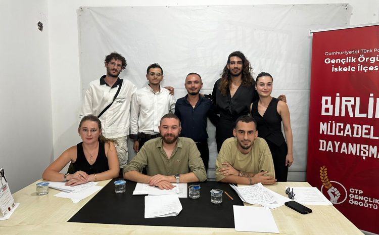  CTP Gençlik Örgütü İskele İlçesi’nde Başkan İlkay Garib