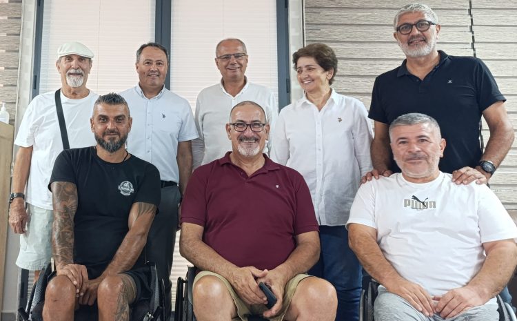  CTP Spor Komitesi, Engelliler Spor Federasyonu’nu ziyaret etti