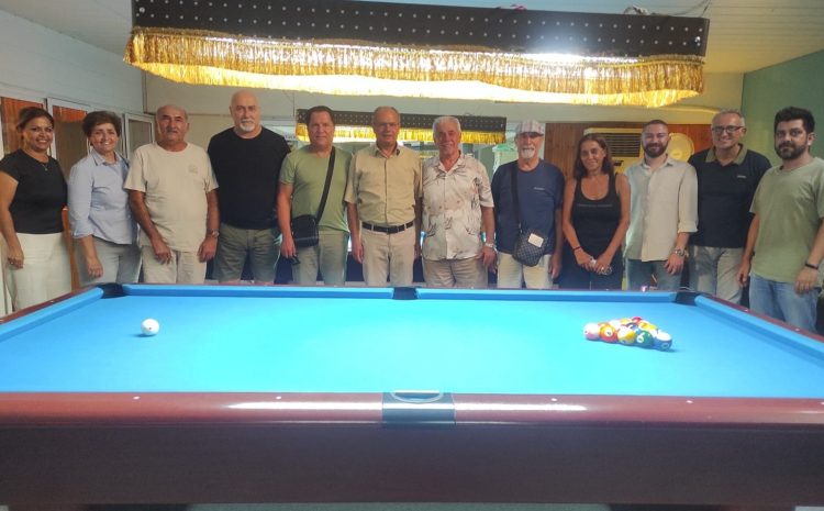  CTP Spor Komitesi, Kuzey Kıbrıs Bilardo Federasyonu’nu ziyaret etti