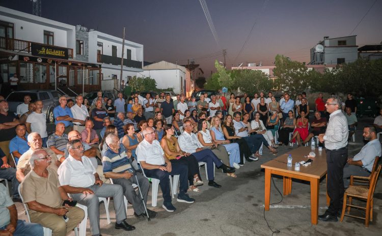  Erhürman Çatalköy’de vurguladı