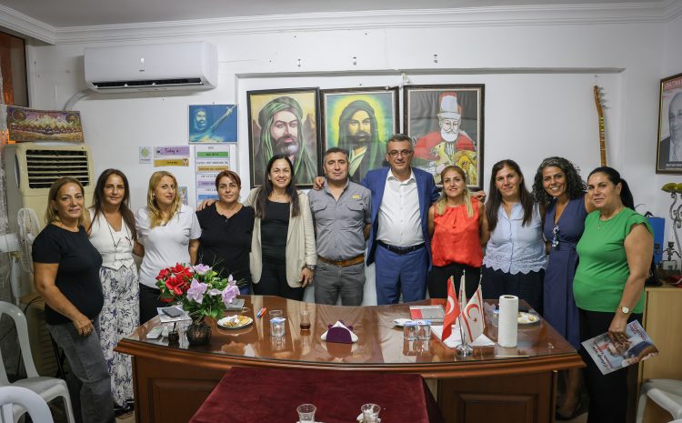  Erhürman ziyaretlerine devam ediyor