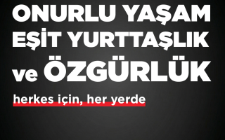 Onurlu yaşam ve eşit yurttaşlık için: Bu düzeni değiştireceğiz!
