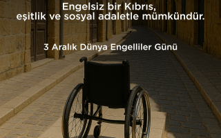 Engelli bireylerin hak temelli yaşamı sosyal devletin sorumluluğudur