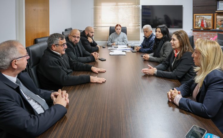  CTP Genel Başkanı İncirli, Girne ve Dikmen belediyelerini ziyaret etti