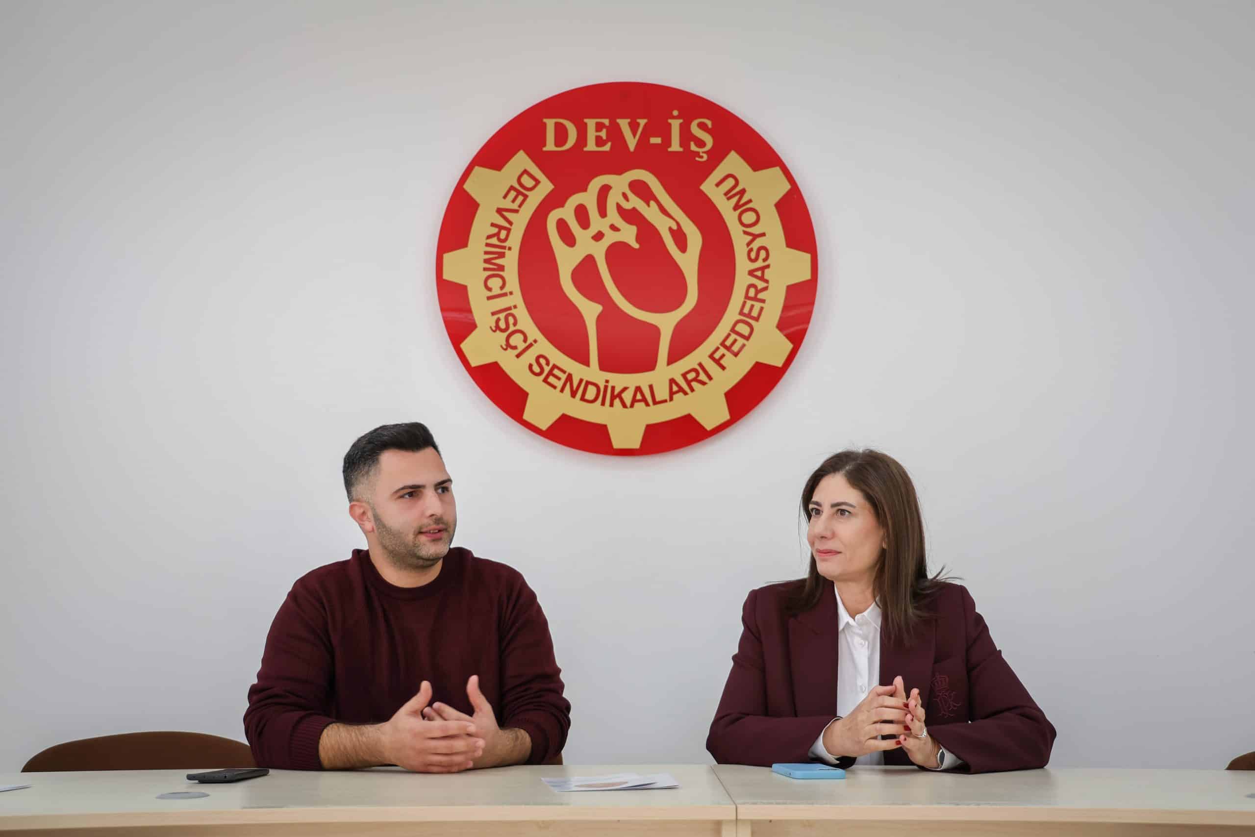 Cumhuriyetçi Türk Partisi’nden DEV-İŞ’e ziyaret