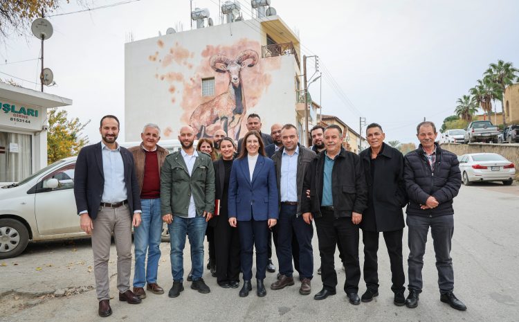  Cumhuriyetçi Türk Partisi Lefke bölgesini ziyaret etti