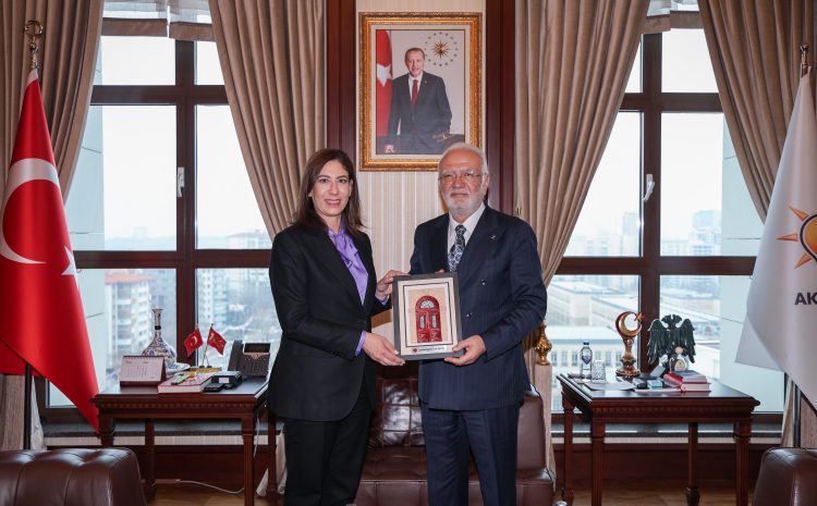  CTP Genel Başkanı İncirli, AK Parti Genel Başkan Yardımcısı Mustafa Elitaş ile görüştü