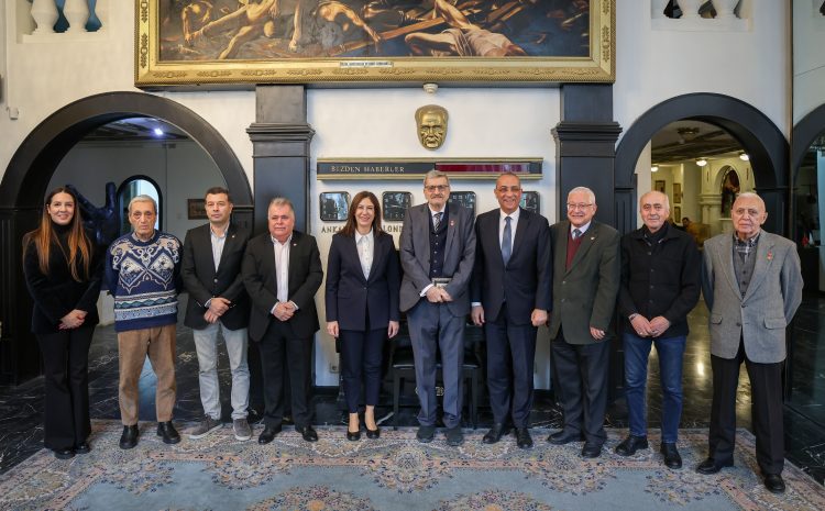  CTP Genel Başkanı Sıla Usar İncirli, Ankara Gazeteciler Cemiyeti’ni ziyaret etti