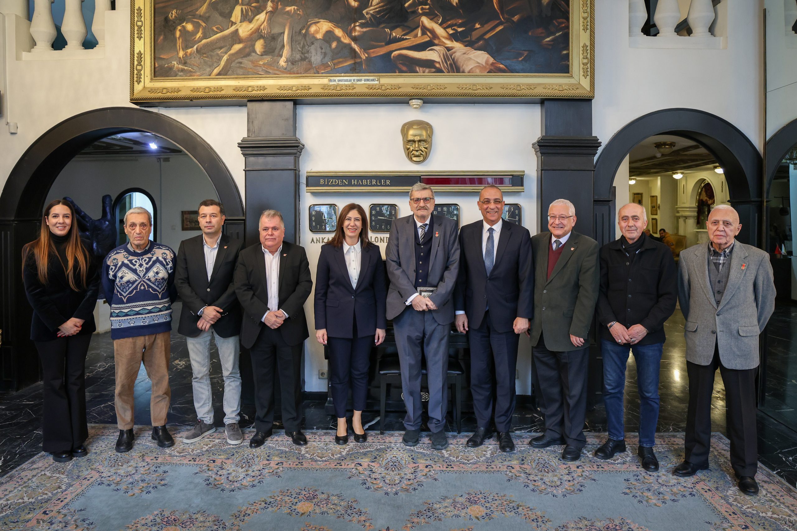 CTP Genel Başkanı Sıla Usar İncirli, Ankara Gazeteciler Cemiyeti’ni ziyaret etti