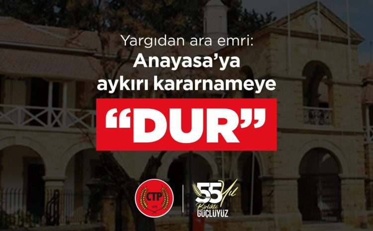  Yargıdan ara emri: Anayasa’ya aykırı kararnameye “Dur”
