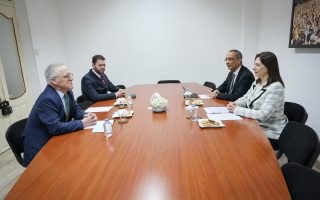 Sıla Usar İncirli, İngiliz Yüksek Komiseri Michael Tatham’ı kabul etti