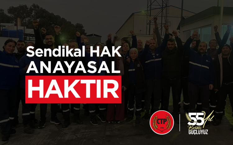  Sendikal haklar, anayasal haklardır