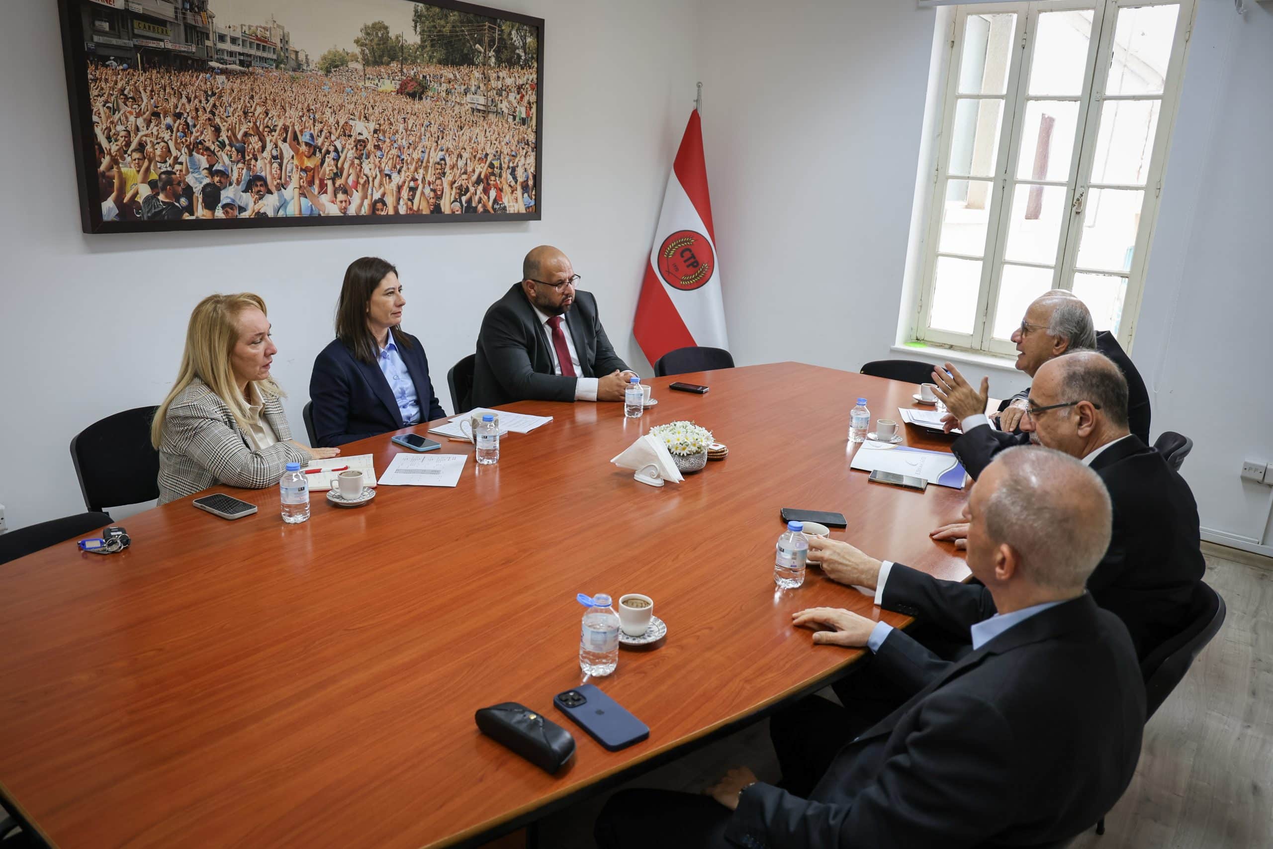 CTP, Yetkili Muhasipler ve Denetçiler Enstitüsü heyetini kabul etti