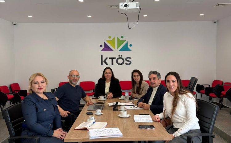  CTP Eğitim Komitesi KTÖS’ü ziyaret etti