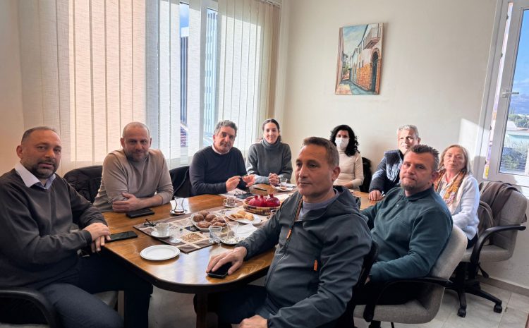  CTP Eğitim Komitesi KTOEÖS’ü ziyaret etti: Temel hedef adil, planlı, laik ve nitelikli eğitim