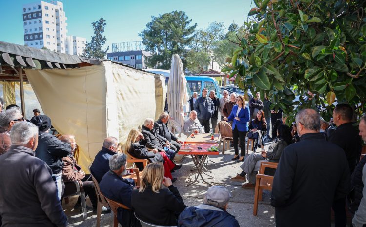  CTP Genel Başkanı İncirli ve beraberindeki heyet Kar-İş’i ziyaret etti