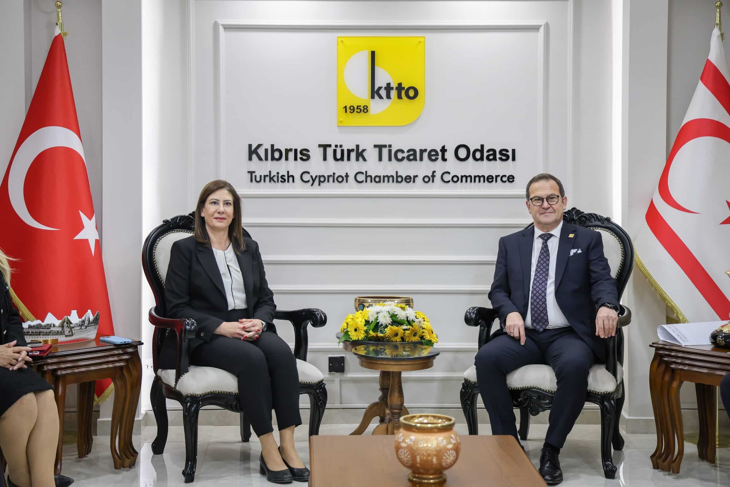 CTP, Kıbrıs Türk Ticaret Odası’nı ziyaret etti