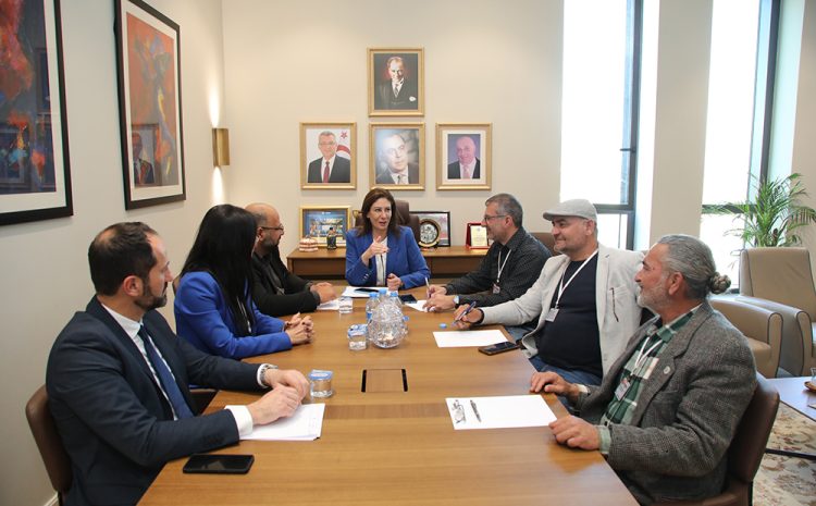  CTP, Kıbrıs Eco Agro Turizm Federasyonu’nu ile görüştü