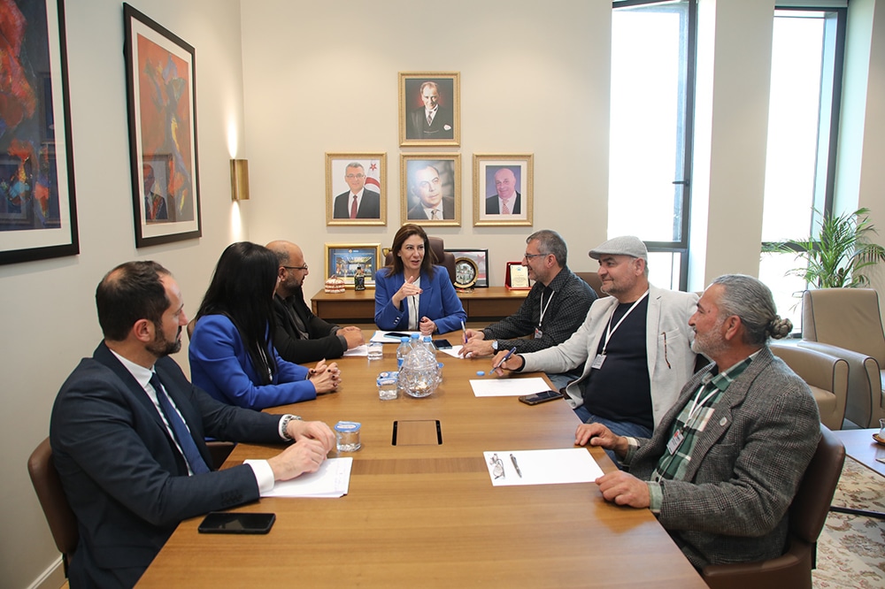 CTP, Kıbrıs Eco Agro Turizm Federasyonu’nu ile görüştü