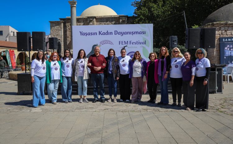  CTP Kadın Örgütü Mağusa’da FEM Festival düzenledi