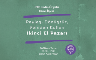 CTP Kadın Örgütü’nden Girne’de dayanışmayı büyüten adım