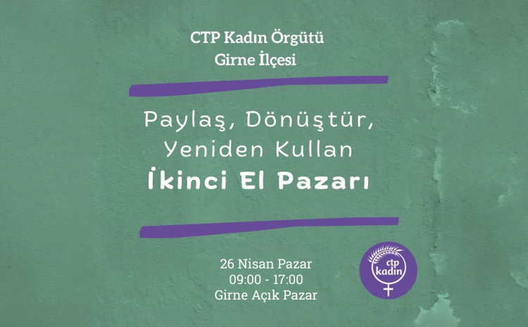  CTP Kadın Örgütü’nden Girne’de dayanışmayı büyüten adım