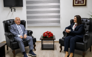 İncirli, TBMM 24. Dönem Başkanı Cemil Çiçek ile görüştü