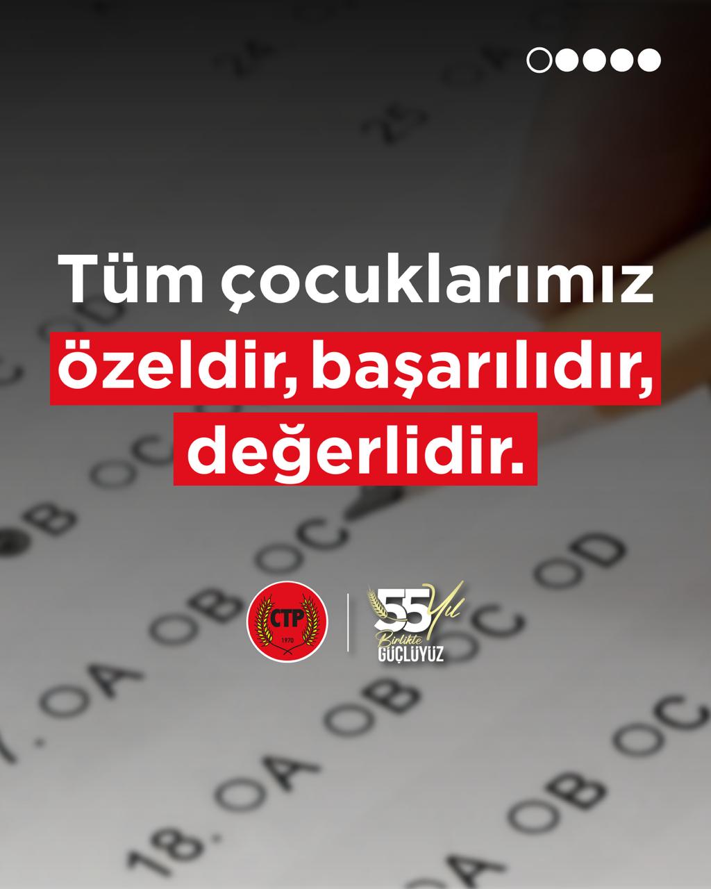 Tüm çocuklarımız özeldir, başarılıdır, değerlidir