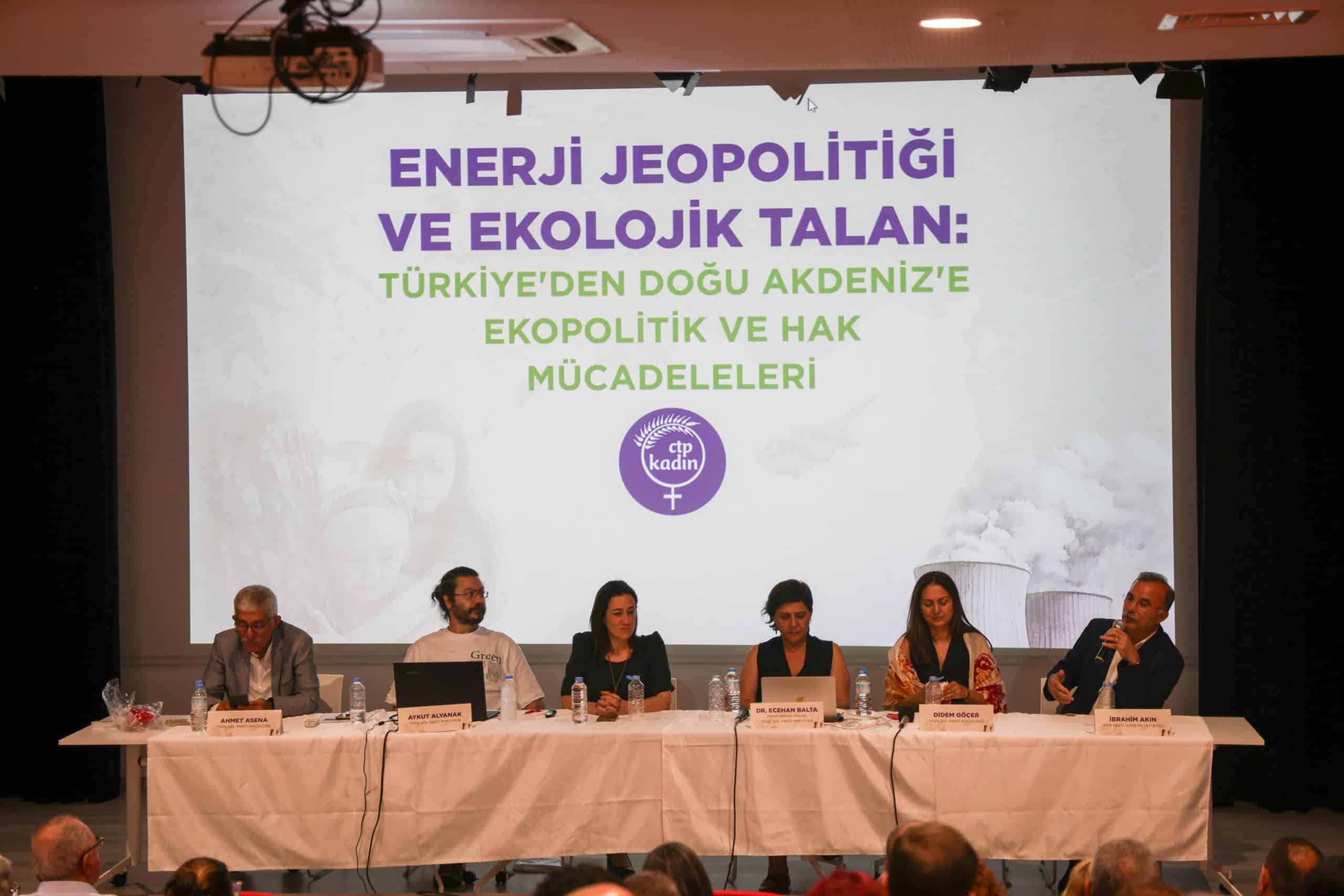 CTP Kadın Örgütü’nden Enerji Jeopolitiği ve Ekolojik Talan Konferansı;
