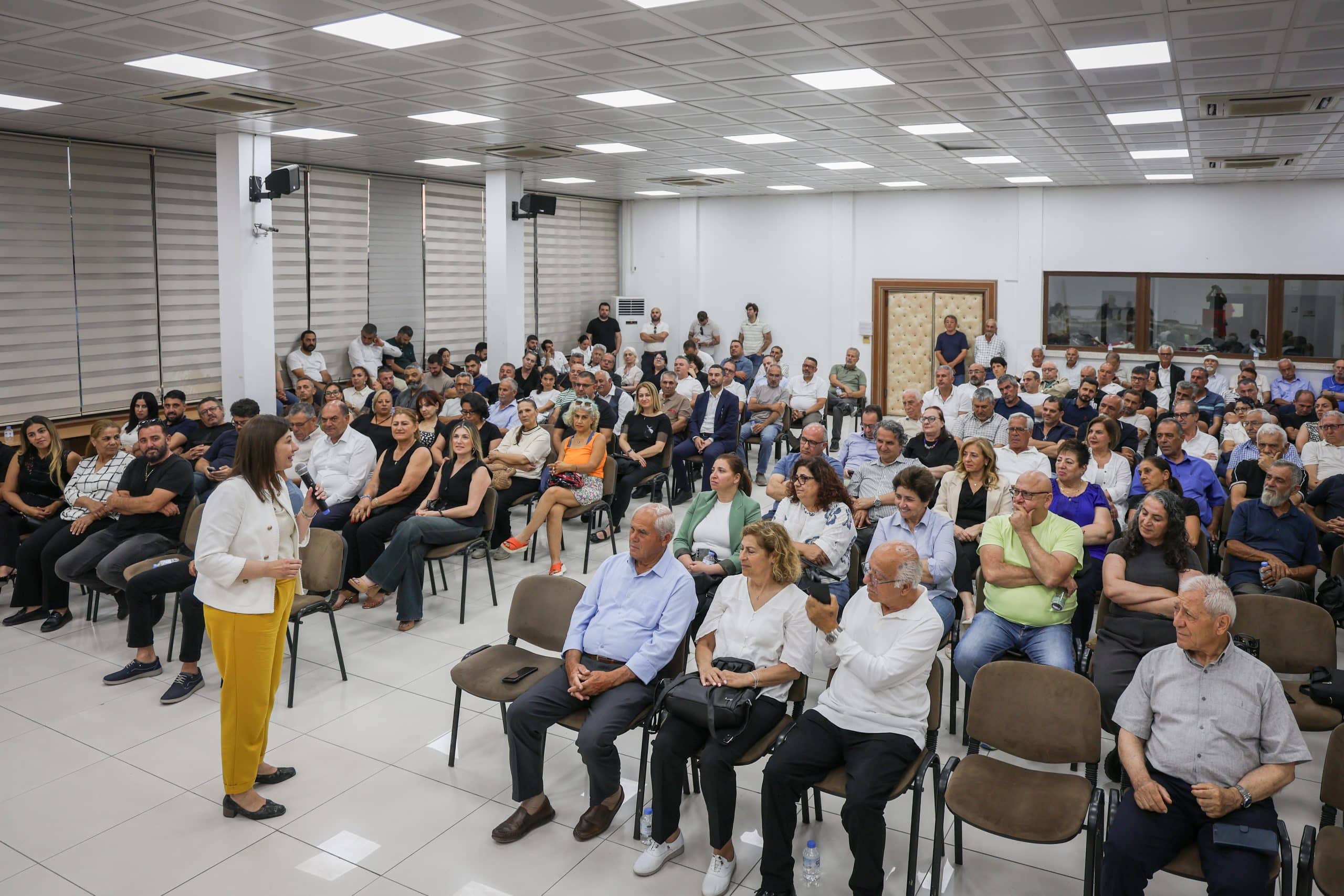 CTP kitle toplantılarına Lefkoşa’dan başladı