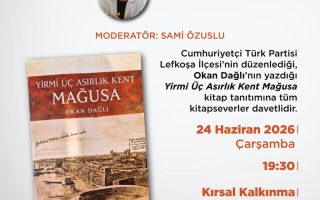 CTP Lefkoşa İlçesi’nden kitap tanıtımı ve söyleşi