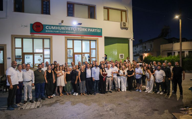  CTP Gençlik Örgütü Güzelyurt İlçesi’nde yeni dönem