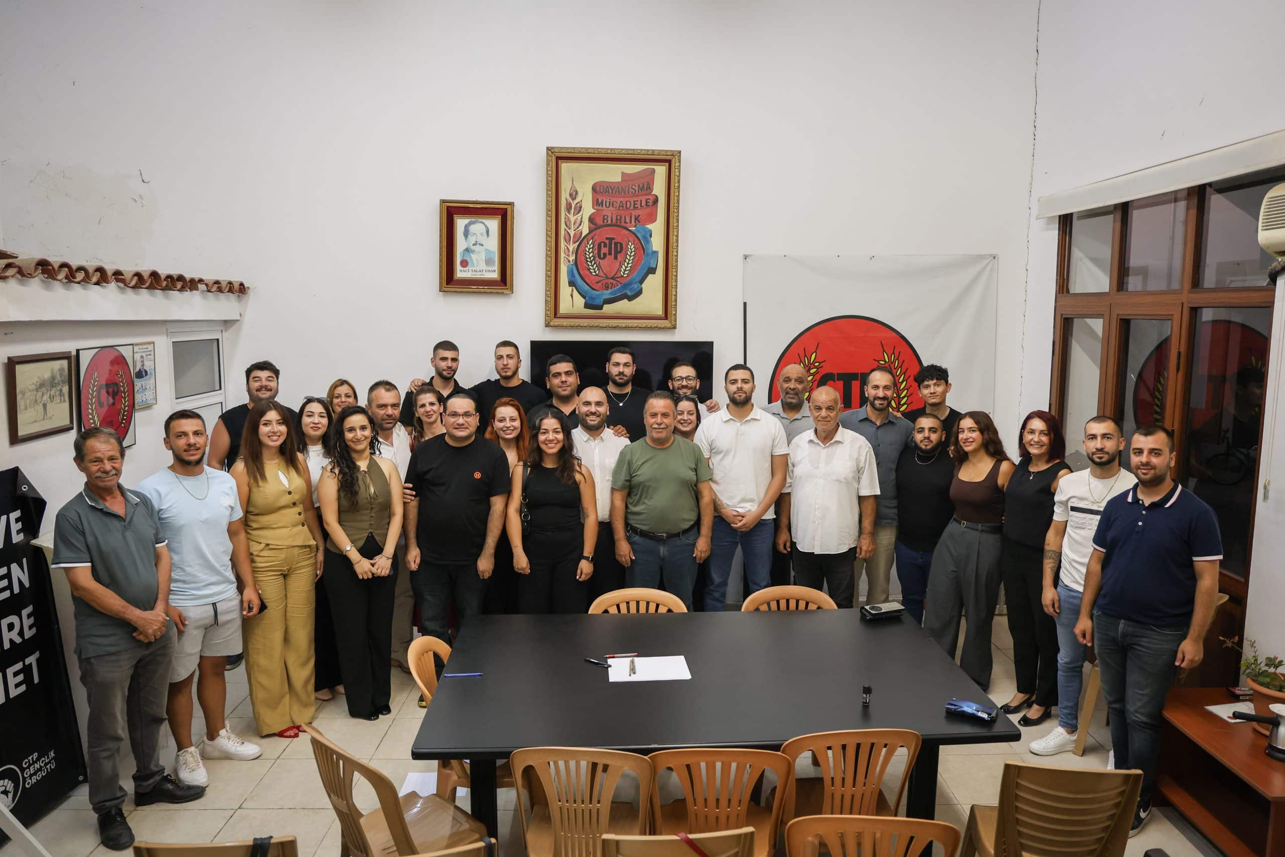 CTP Gençlik Örgütü Lefke İlçesi’nde yeni dönem