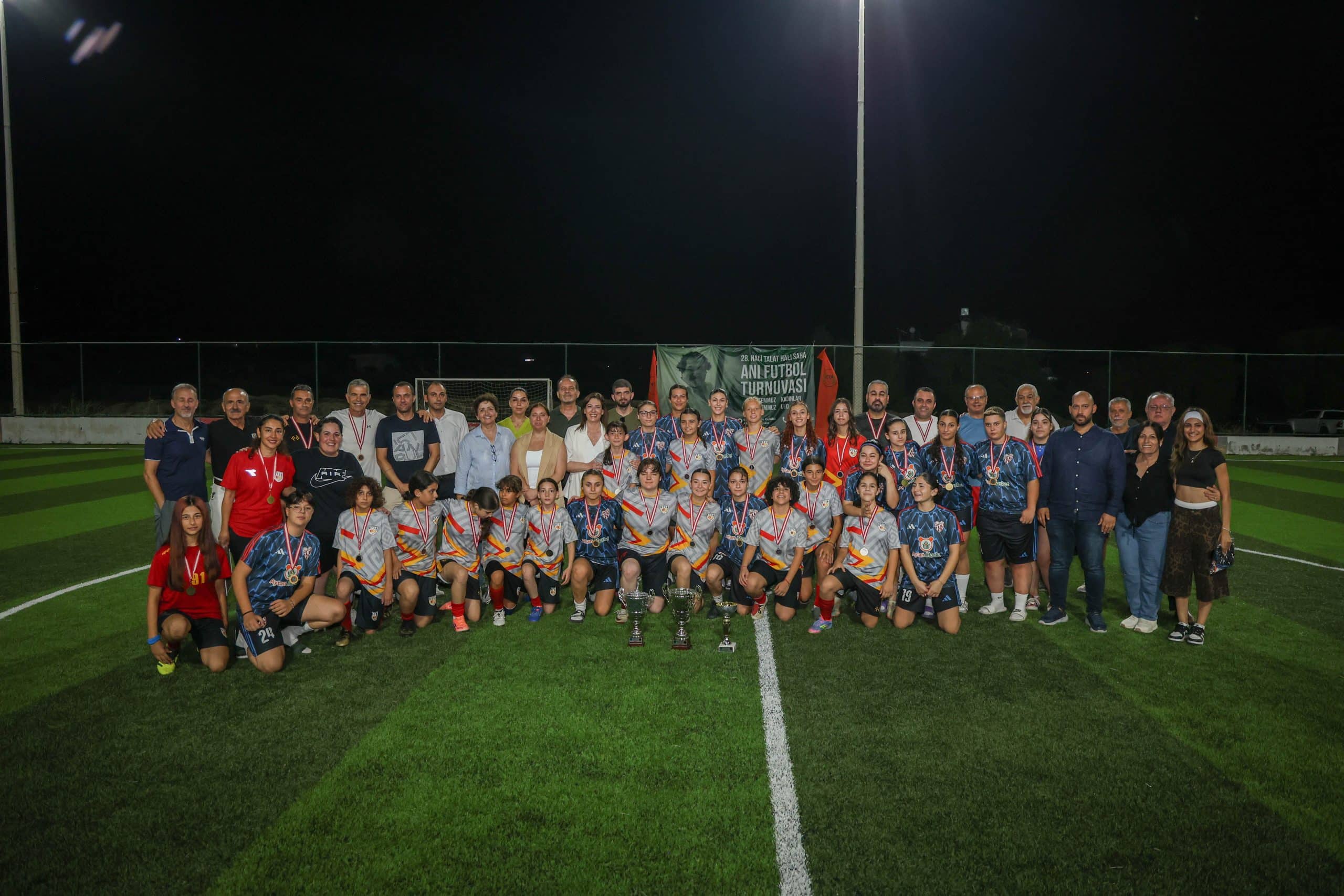 28. Naci Talat Halı Saha Futbol Anı Turnuvası tamamlandı