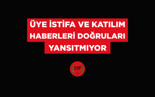 Üye istifa ve katılım haberleri doğruları yansıtmıyor