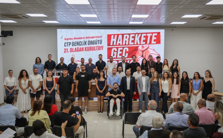  CTP Gençlik Örgütü Başkanı yeniden İsmail Barbaros